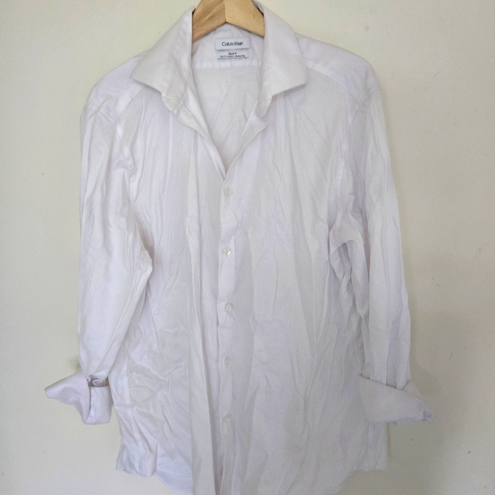 Calvin Klein Classic White Button Up